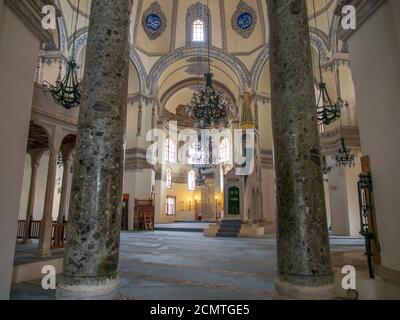 Kleine Hagia Sophia Moschee, auch bekannt als Kucuk Aya Sofya, in Istanbul, Türkei. Früher byzantinische Kirche der Heiligen Sergius und Bacchus. Stockfoto