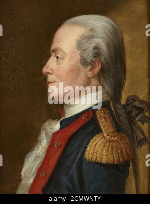 John Paul Jones (1747-1792), Offizier der Marine. Stockfoto