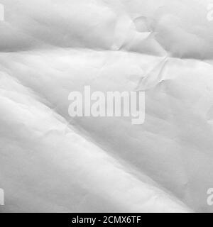 zerknittertes Blatt Papier als Hintergrund Stockfoto