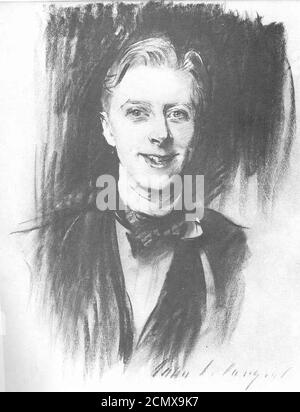 John Singer Sargent (1856-1925) - Ernest Thesiger (c. L 1911, S. Stockfoto