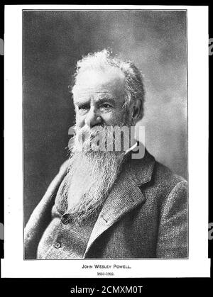 John Wesley Powell, 1834-1902 Stockfoto