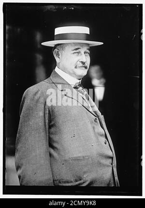 JONES, ANDRIENS ARISTIENS. SENATOR VON NEW YORK, 1916-1927. Wie die demokratischen nationalen KOMITEEMITGLIED AUS NEW MEXICO Stockfoto