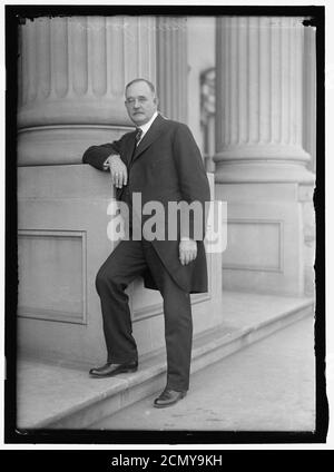 JONES, ANDRIENS ARISTIENS. SENATOR VON NEW YORK, 1916-1927. Wie die demokratischen nationalen Ausschuß MANN AUS NEW MEXICO Stockfoto