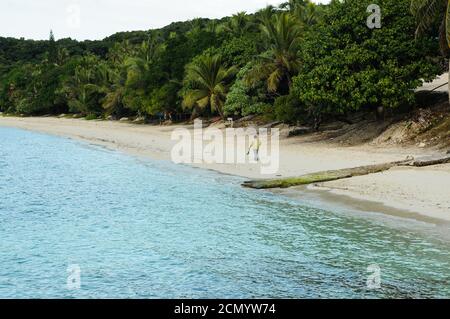 EASO Strand auf Lifou Insel Stockfoto