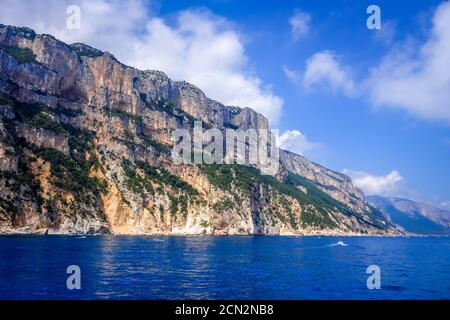 Strand von Cala Goloritze in Orosei Golf, Sardinien, Italien Stockfoto