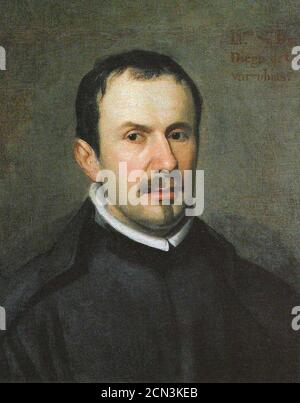 Juan van der Hamen y León - Lorenzo van der Hamen. Stockfoto