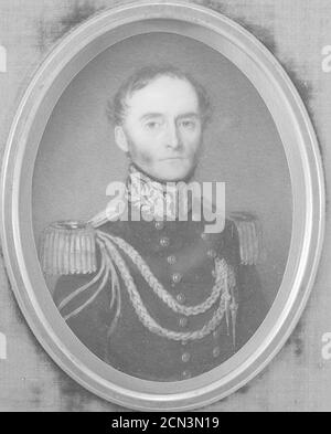 Jubal Anderson Anfang 1847-48. Stockfoto