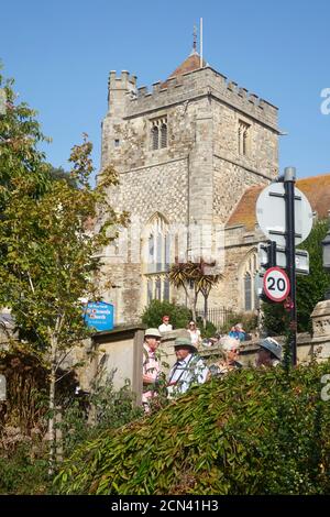 St. Clement's Church, Hastings, East Sussex, Großbritannien Stockfoto