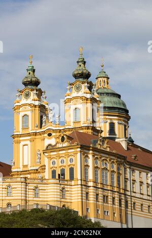 Benediktinerabtei Stift Melk Stockfoto