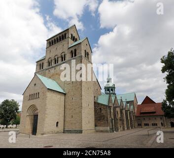 Unesco-Weltkulturerbe Hildesheimer Dom St. Marien Stockfoto