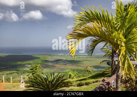 Ansicht der Montaña Redonda in der Dominikanischen Republik 23. Stockfoto