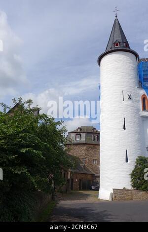 Wildenburg, historisches Schloss in der Eifel Stockfoto