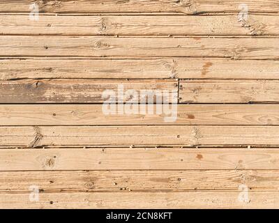 Alte natürliche Holzplanke Hintergrund Textur Stockfoto