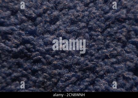 Blur Blue Makrofaser neue Technologie. Stockfoto