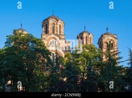 St. Mark's Church (Kirche St. Mark), Belgrad, Serbien Stockfoto