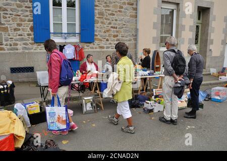 Foire St-Michel 2016, Brocante Stockfoto