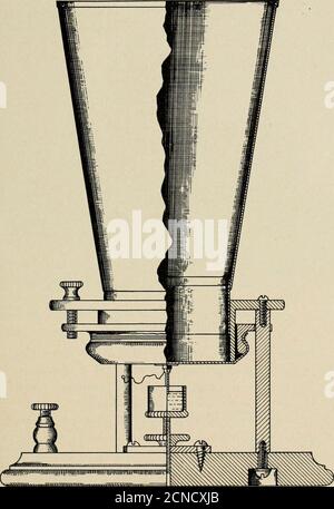 . Die Bell System technische Zeitschrift . Abb. 1 – Skizze, illustriert Bells Konzeption des Telefons, verwendet in seiner ersten Patentanmeldung von 1876. Papier,1 Ich möchte kurz auf einige der Stufen in der evo-lution des heutigen Instruments. Sie werden sich daran erinnern, dass Bellsoriginal Telefon (Abb. 1) war elektromagnetische im Prinzip und wirkte IOR ein vollständigeres Konto siehe Papier von H. A. Frederick, The Developmentof the Microi)hone, Bell Telephone Quarterly, Juli 1931. DAS CARBON-MIKROFON 165 sowohl als Sender als auch als Empfänger. Es war jedoch veryInefficient und Bell himse Stockfoto