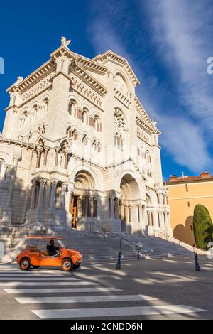 St. Nikolaus Kathedrale in der Altstadt (Monaco Ville), Monaco, Cote d'Azur, Französische Riviera, Mittelmeer, Europa Stockfoto