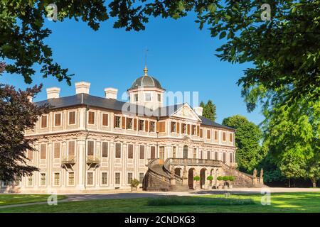 Schloss Favourite Castle, Rastatt, Schwarzwald, Baden-Württemberg, Deutschland, Europa Stockfoto