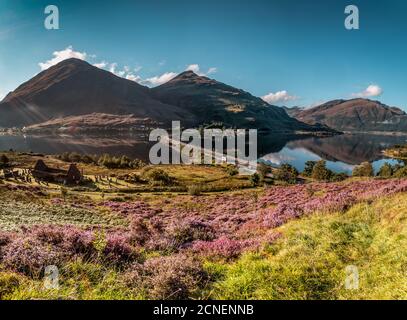 Shiel Bridge und Loch Duich, Schottland Stockfoto