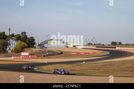 Le Mans, Frankreich. September 2020. 04 Garcia Esteban (che), Droux David (deu), Realteam Racing, Ligier JS P320 - Nissan, Aktion während der 2020 Road to Le Mans, 4. Runde des 2020 Michelin Le Mans Cup auf dem Circuit des 24 Heures du Mans, vom 18. Bis 19. September 2020 in Le Mans, Frankreich - Foto Thomas Fenetre / DPPI Kredit: LM/DPPI/Thomas Fenetre/Alamy Live News Stockfoto