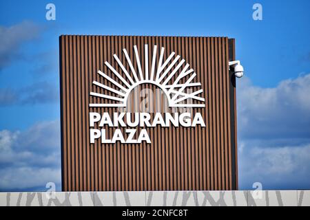 AUCKLAND, NEUSEELAND - 09. Apr 2019: Auckland / Neuseeland - 9. April 2019: Pakuranga Plaza Shopping Centre Stockfoto