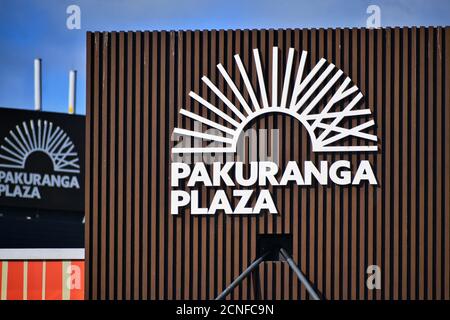 AUCKLAND, NEUSEELAND - 09. Apr 2019: Auckland / Neuseeland - 9. April 2019: Pakuranga Plaza Shopping Centre Stockfoto