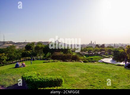 Al-Azhar-Park, Kairo, Ägypten Stockfoto