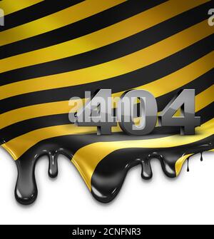 404-Fehler Stockfoto