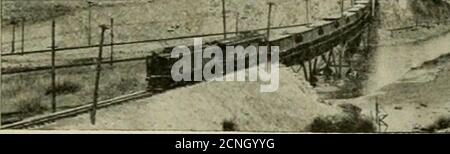 . Eisenbahn- und Lokomotivbau: Eine praktische Zeitschrift für Triebkraft und Schienenfahrzeuge. Stockfoto