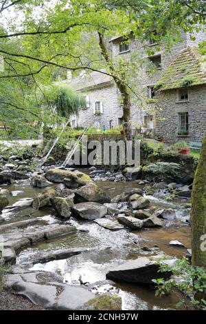 Vallée de la Sedelle, Crozant, Creuse, Mittelfrankreich, Europa Stockfoto