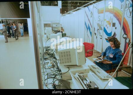 Börse, Moskau, CEI, 1992 Stockfoto