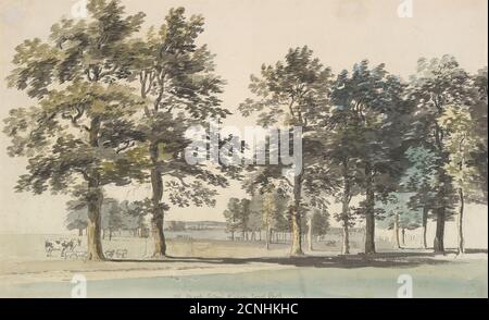 The Moat Island, Windsor Great Park, 1754-55 (?). Stockfoto