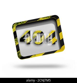 404-Fehler Stockfoto
