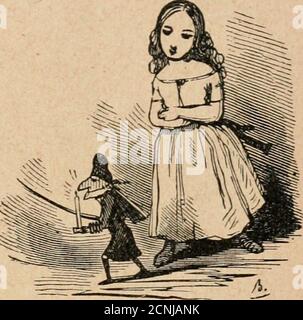 . Histoire d'un casse-noisette . LA CAPITALE. 189. Alors Casse-NoiseUe, encouragé par celle bien-veillance, se releva et continua ainsi : « Ah! ma chère demoiselle Silberhaus, mainte-nant que jai vaincu mon ennemi, quelles admi-rables choses ne pourrais-jepas vous faire voir si vousaviez la condescendance demaccompagner seulementpendant quelques pas. Oh!faites-le, faites-le, ma chèredemoiselle, je vous ensupplie! » Marie nhésita pas un ins-tant à suivre Casse-Noiselle, sachant combien elleavait de droits à sa reconnaissance, et étant biencertaine quil ne pouvait avoir aucun mauvaisdessein sur Stockfoto