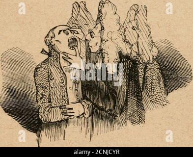 . Histoire d'un casse-noisette . LA PRINCESSE PIRLIPATE. 153 quon peut apprécier tout ce quun royaume contientde mâchoires. Les concurrents étaient en si grandnombre, quon fut obligé détablir un Jury présidépar le dentiste de la couronne, lequel examinait lesconcurrents, pour voir sils avaient bien leurstrente-deux Dents, et si aucune de ces Dents nétaitgâtée.Trois mille cinq durdats furent admis à. Cquit première, écenté écents, écent durdats, a candici durdats Et quinoffrit dautre résultat quun nombre indéfini dedents brisées et de mandibules démises. Il lui fallut donc se décider à faire un secondappe Stockfoto