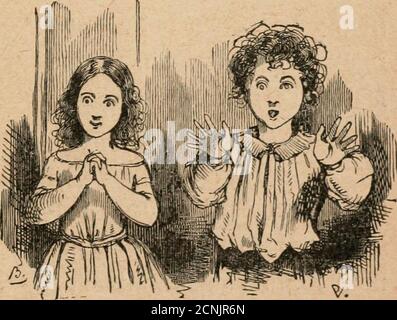 . Histoire d'un casse-noisette . « AH1 ah! AHI Â» 20 HISTOIRE Dun GASSE-NOISETTE. Alors le prÃ©sident et la prÃ©sidente vinrent sur legeuil de la porte, prirent Fritz et Marie par la main. Â« Venez voir, mes petits amis, dirent-ils, ce quelenfant JÃ©sus vient de vous apporter. Â» Les enfants entrÃ¨rent aussitÃ´t dans le Salon, etÃ®iadcnioiselle Trudchen, ayant pesÃ© son tricot sure chaise qui Ã©tait devant elle, les suivit. CHAPITRE II Larbre de NoÃ«l. MES chers enfants, il Nest pas que vous ne con-naissiez Susse cl Giroux, Ces grands enlrepreneursdu bonheur de la jeunesse; on vous a conduitsd Stockfoto