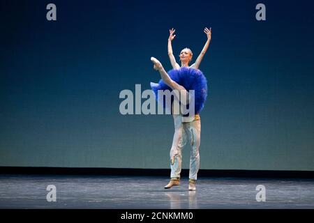 Berlin, Deutschland. September 2020. General Probe 'From Berlin with Love II', Staats Ballet 17. September 2020, Staats Oper Berlin (Foto: Beata Siewicz/Pacific Press) Quelle: Pacific Press Media Production Corp./Alamy Live News Stockfoto