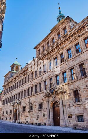 Altes Rathaus, Nürnberg, Mittelfranken, Franken, Bayern, Deutschland, Europa Stockfoto