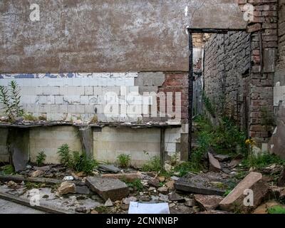 North Lanarkshire, Schottland, Großbritannien. 4. September 2020: Das Hartwood Hospital war ein psychiatrisches Krankenhaus aus dem 19. Jahrhundert im schottischen Dorf Hartwood. Stockfoto