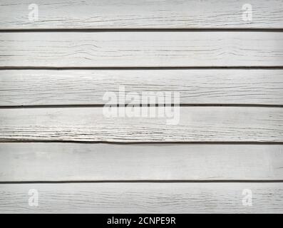 Weißes Holz alte bemalte Textur für Ihr Design oder Projekt Stockfoto