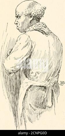 . Als wir die Gaspee zerstörten: Eine Geschichte von Narragansett Bay im Jahr 1772. Sollte zuerst eröffnet werden, damit wir uns alle Details, die geklärt werden sollten, in Erinnerung bringen können. Eilig rannten wir hinunter zum Dock, und als wir an Bord gingen, fanden wir den alten Koch in einem sehr widerlichen Humor. Ich habe lowed Sie chillun kommen crawlin rounfer somettin ter essen vor eine große Weile; aber jetzt Isedes gvvvvine zu shet up de Speisekammer. Abendessen getan gonefinished vor zwei Stunden. Do you specs Ise gwine furter work my bans down to de bone doin sailormanswork an den Cook fer two ravenin Wölfe like you ? Isedes gwine Stockfoto