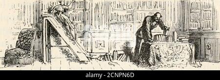 . Apres La Pluie Le Beau Temps . XXIII PJVENEMENT FATAL Quinze jours se passèrent sans aucun changementdans aucune des situations ; seulement Geneviève,ennuyée des assiduités de Georges et des compli-ments exagérés quil lui adressait, commença àléviter autant quelle le pouvait sans blesser sononcle ni Georges lui-même. Elle témoignait au con-traire une grande tendresse à M. Dormère et cher-chait à se rendre aussi utile que possible. UN jour quil parait de mettre de lordre danssa bibliothèque et de la fatigue que lui causait cetravail, auquel Georges avait refusé de prendrepart, elle proposa à Stockfoto