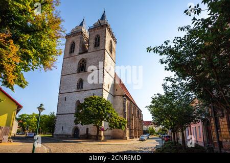 St. Nikolai Kirche in Oschersleben, Deutschland Stockfoto