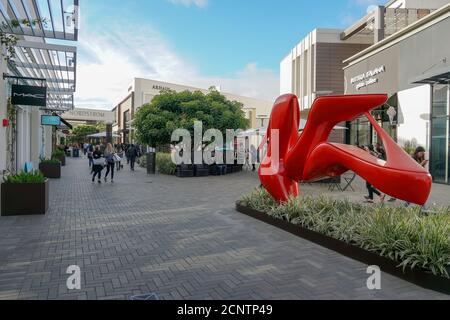 UTC Westfield Shopping Mall at University Town Centre .Outdoor Shopping Center mit gehobenen Ketten Einzelhändler, ein Kino, Restaurants. .La Jolla, San Diego, Kalifornien, USA. März 2019 Stockfoto