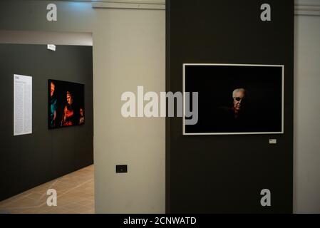 Fotoausstellung "Rock'n Roll ist ein Zustand der Seele", Palazzo del Duca, Senigallia, Provinz Ancona, Marken, Adria, Sommer Stockfoto