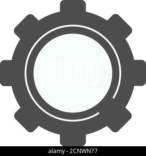 Zahnradsymbol. Entwicklungszeichen. Teamwork-Konzept. Vektorgrafik Stock Vektor