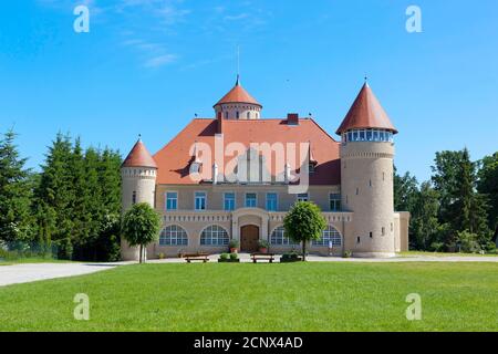 Burg Stolpe, Insel Usedom, Mecklenburg-Vorpommern, Deutschland, Stockfoto