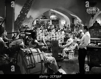 Dooley Wilson, Humphrey Bogart, 'Casablanca' (1942) Warner Bros. / Aktenzeichen # 34000-477THA Stockfoto