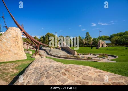 The Forks National Historic Site, Winnipeg, Manitoba, Kanada Stockfoto